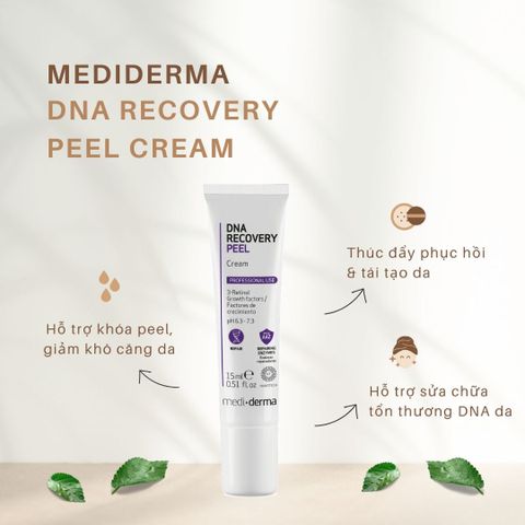 Mediderma DNA Recovery Peel Cream Khoá Peel Tái Tạo, Sửa Chữa DNA Và Phục Hồi Da Chuyên Sâu