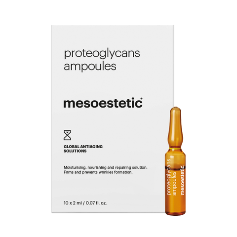 Mesoestetic Proteoglycans Ampoules Tinh Chất Cấp Ẩm Sâu, Tăng Đàn Hồi, Phục Hồi Hàng Rào Bảo Vệ Da 10x2ml