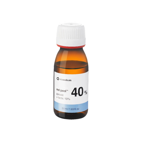 Md:ceuticals MD:Peel Pyruvic 40% + Lactic 10%- Thay Da Sinh Học Mụn Mức Độ 3,4 Chống Lão Hóa Với Axit Pyruvic 40% + Latic 10%