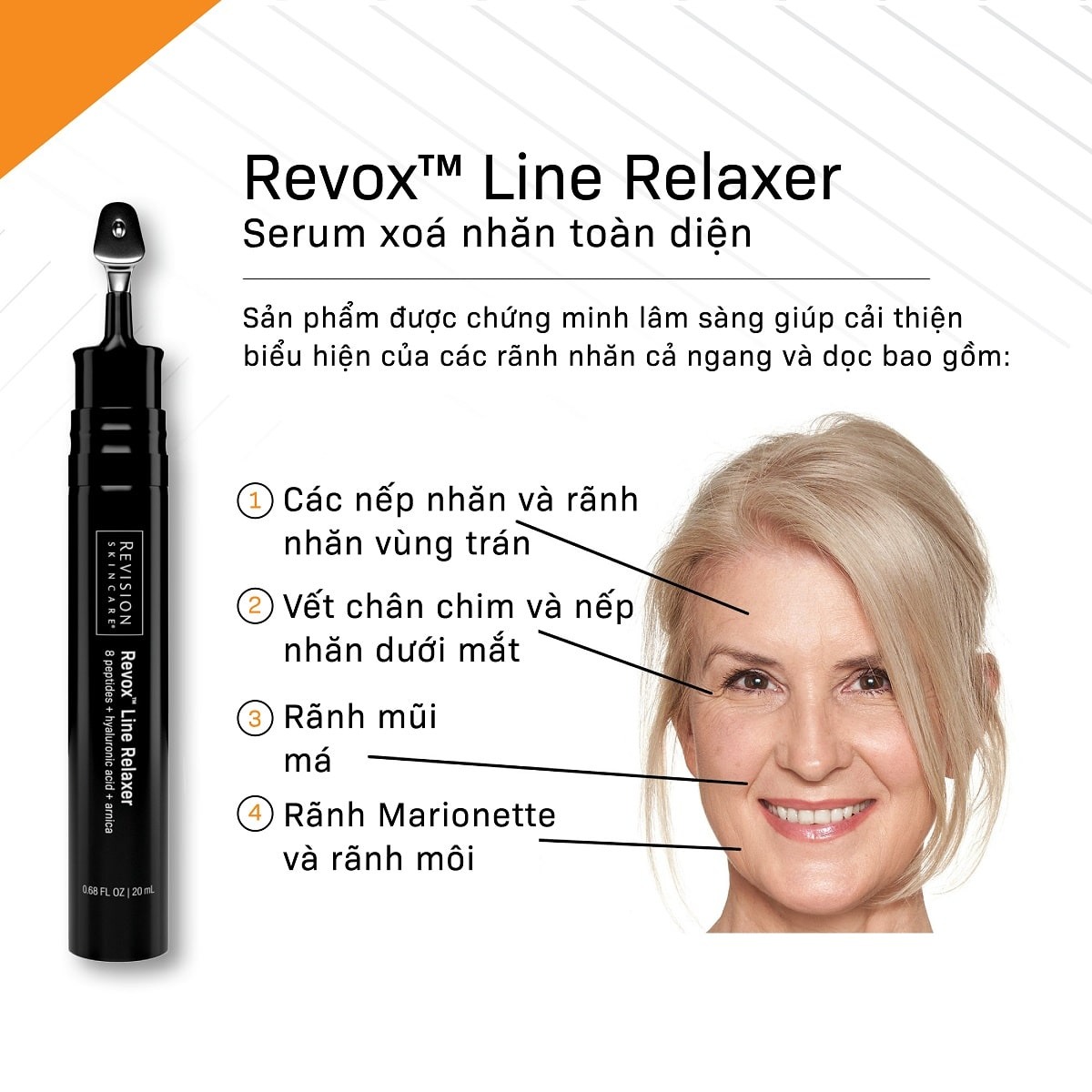 Revision Skincare Revox Line Relaxer - Huyết Thanh Căng Mịn Và Làm Giảm Nếp Nhăn
