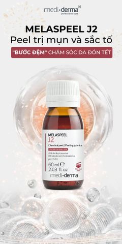 Mediderma Melaspeel J2 - Dung Dịch Peel Giảm Mụn, Sẹo Mụn Và Cải Thiện Sắc Tố 60ml