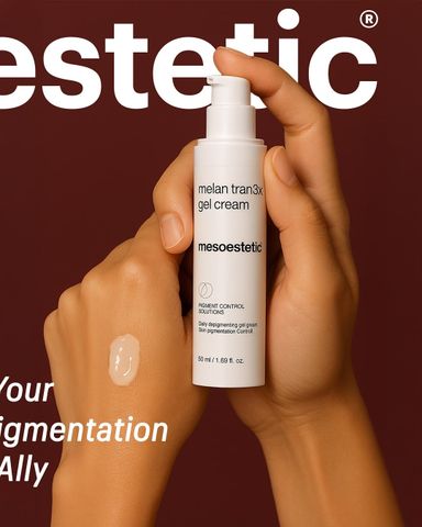 Mesoestetic Melan Tran3x Gel Cream - Kem Dưỡng Hỗ Trợ Làm Sáng Và Đều Màu Da 50ml