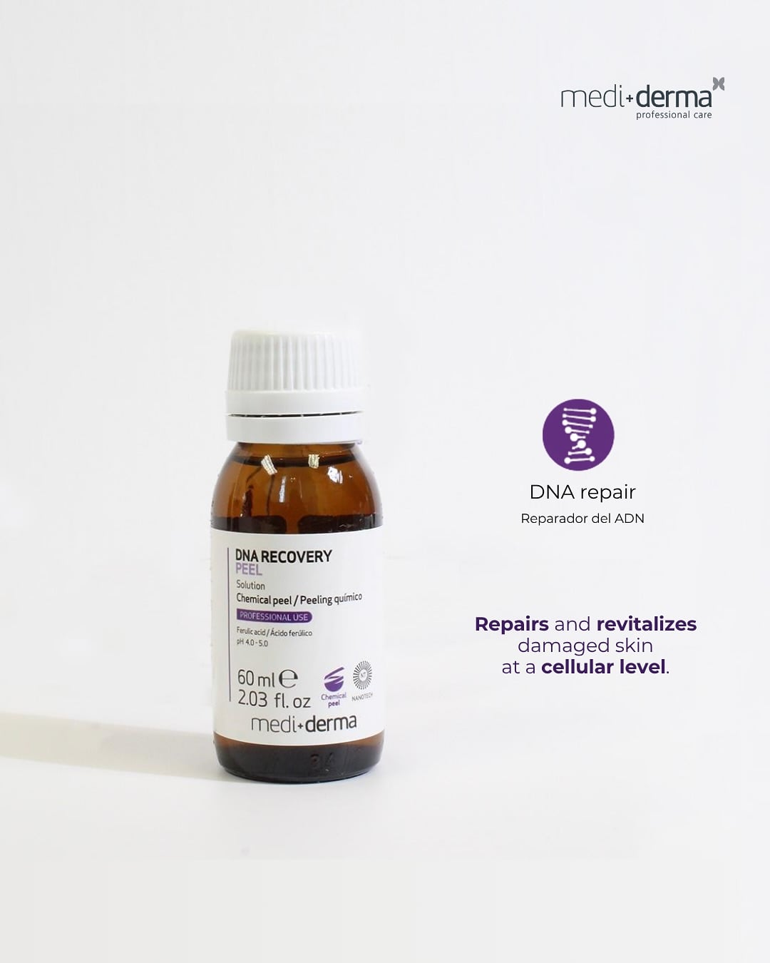 Mediderma DNA Recovery Peel Solution Dung Dịch Peel Trẻ Hoá, Sửa Chữa DNA Và Phục Hồi Da