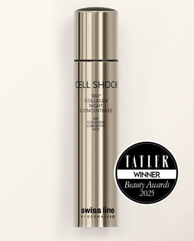 Swissline Cell Shock 360° Collagen Night Concentrate  Tinh Chất "Collagen Tươi 360 độ" Cô Đặc Ban Đêm 30ml