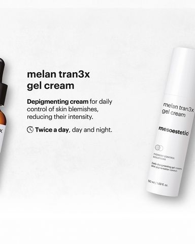 Mesoestetic Melan Tran3x Gel Cream - Kem Dưỡng Hỗ Trợ Làm Sáng Và Đều Màu Da 50ml