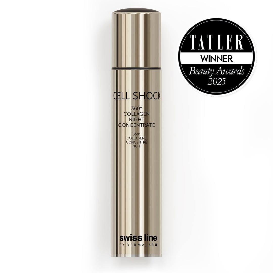 Swissline Cell Shock 360° Collagen Night Concentrate  Tinh Chất "Collagen Tươi 360 độ" Cô Đặc Ban Đêm 30ml