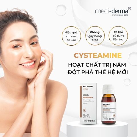 Mediderma Melaspeel TRX - Dung Dịch Peel Cải Thiện Sắc Tố Và Giãn Mao Mạch 60ml