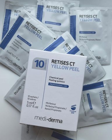 Mediderma Retises CT Yellow Peel Khoá Peel Tái Tạo, Chống Lão Hóa Và Cải Thiện Sắc Tố