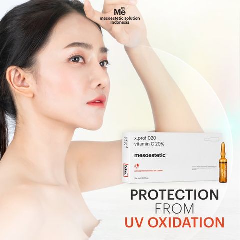 Mesoestetic X.Prof 020 Vitamin C 20% - Tinh Chất Chống Oxy Hóa Và Làm Sáng Da 20x5ml