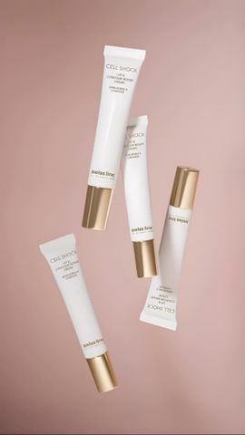 Swissline Cell Shock Lip & Contour Repair Cream -  Kem Dưỡng Hồng Môi Collagen Trẻ Hóa, Căng Mọng, Làm Đầy Rãnh Nhăn Môi 15ml