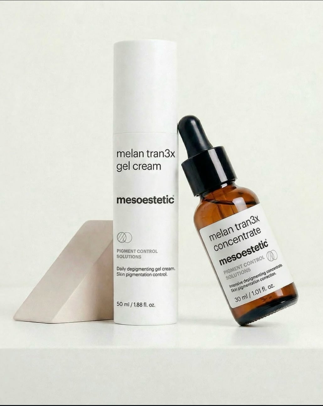 Mesoestetic Melan Tran3x Gel Cream - Kem Dưỡng Hỗ Trợ Làm Sáng Và Đều Màu Da 50ml