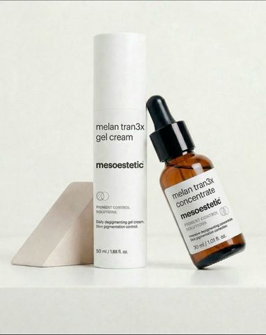 Mesoestetic Melan Tran3x Gel Cream - Kem Dưỡng Hỗ Trợ Làm Sáng Và Đều Màu Da 50ml