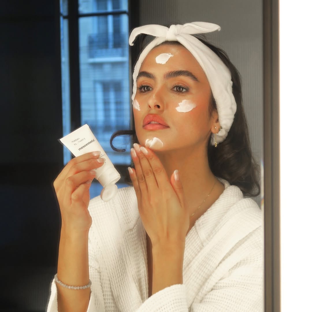 Mesoestetic Melan Recovery - Kem Dưỡng Làm Dịu Da Nhạy Cảm Và Hỗ Trợ Phục Hồi Da 50ml
