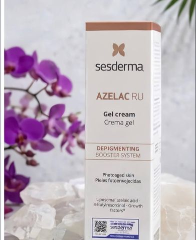 Sesderma Azelac RU Gel Cream 50ml – Kem Gel Làm Sáng Da, Hỗ Trợ Giảm Thâm Sạm