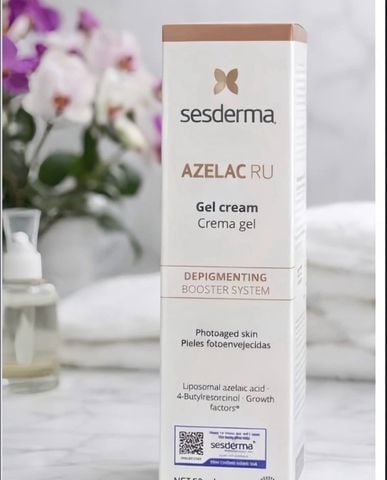 Sesderma Azelac RU Gel Cream 50ml – Kem Gel Làm Sáng Da, Hỗ Trợ Giảm Thâm Sạm