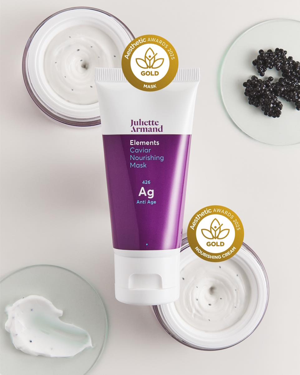 Juliette Armand Elements Caviar 3-6 Mask Mặt Nạ Trứng Cá Tầm Giàu Omega 3 & 6 Giúp Da Căng Bóng 50ml