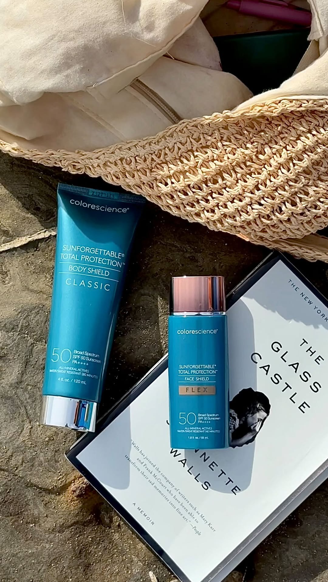Colorescience Sunforgettable® Total Protection Body Shield SPF 50 - Kem Chống Nắng Toàn Thân Không Màu Vật Lý
