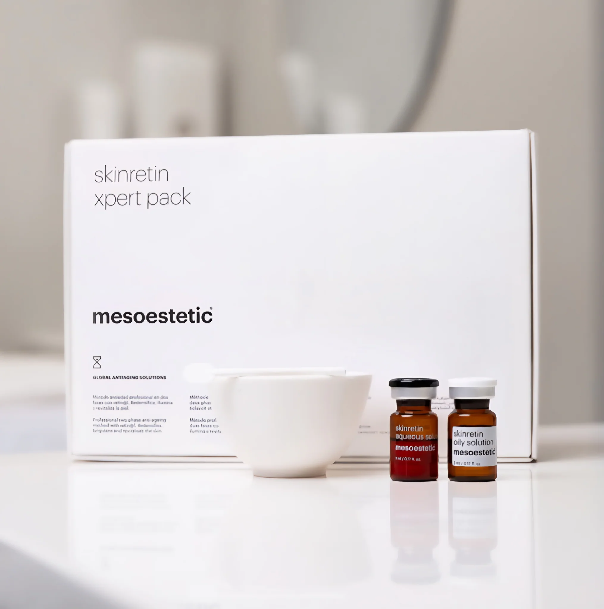 Mesoestetic Skinretin Xpert Pack Bộ Chăm Sóc Da Hỗ Trợ Tái Tạo Và Cải Thiện Dấu Hiệu Lão Hóa
