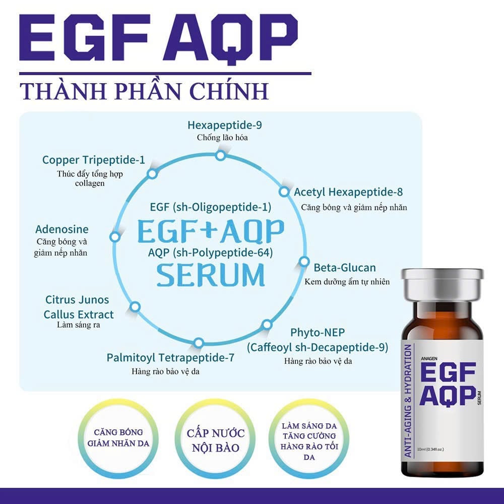 EGF AQP - Serum dưỡng ẩm tái tạo da