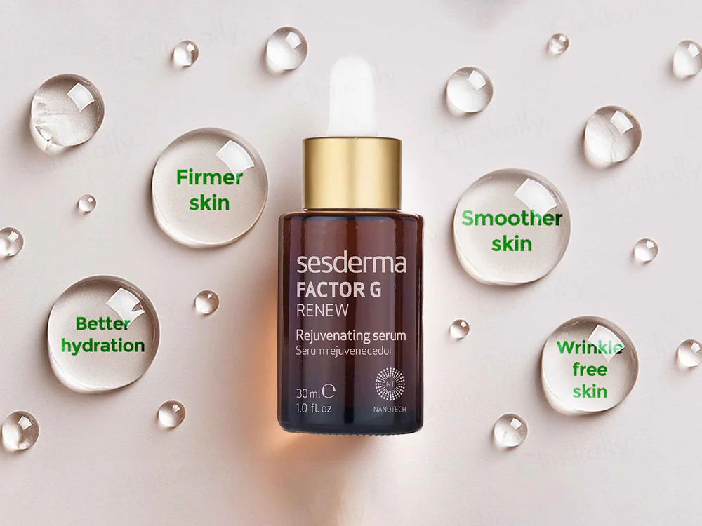 Sesderma Factor G Rejuvenating Renew Serum 30ml – Serum Tái Tạo Da, Hỗ Trợ Trẻ Hóa