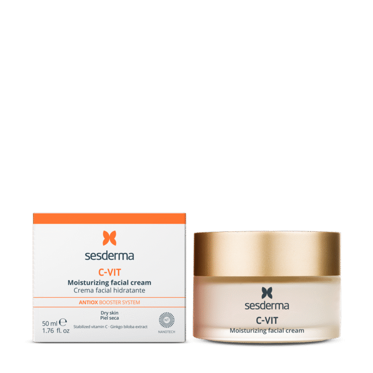 Sesderma C-VIT Moisturizing Facial Cream – Kem Dưỡng Ẩm & Làm Sáng Da Hỗ Trợ Mờ Thâm 50ml