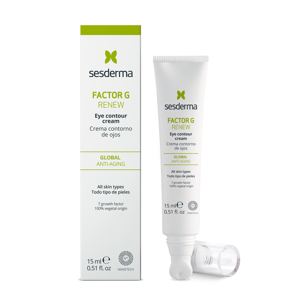 Sesderma Factor G Renew Eye Contour Cream Ceramic – Kem Mắt Phục Hồi & Làm Săn Chắc Vùng Mắt 15ml