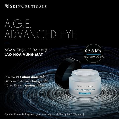 SkinCeuticals A.G.E. Advanced Eye - Kem Dưỡng Mắt Giảm Nhăn 15ml