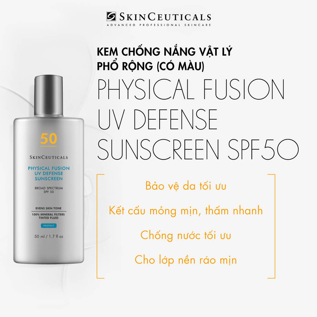 Kem Chống Nắng SkinCeuticals Physical UV Defense SPF 50 (có màu)