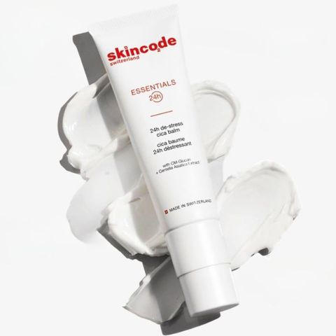 Skincode 24h De-stress Cica Balm Kem Balm CiCa - Kem dưỡng tế bào gốc phục hồi thương tổn & tăng trưởng tế bào nội mô