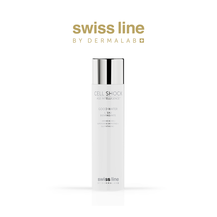Swissline Cell Shock Age Intelligence Good Water ( Anti-Oxydant Water ) - Toner Enzyme Trẻ Hóa Tế Bào & Ẩm Mượt Làn Da