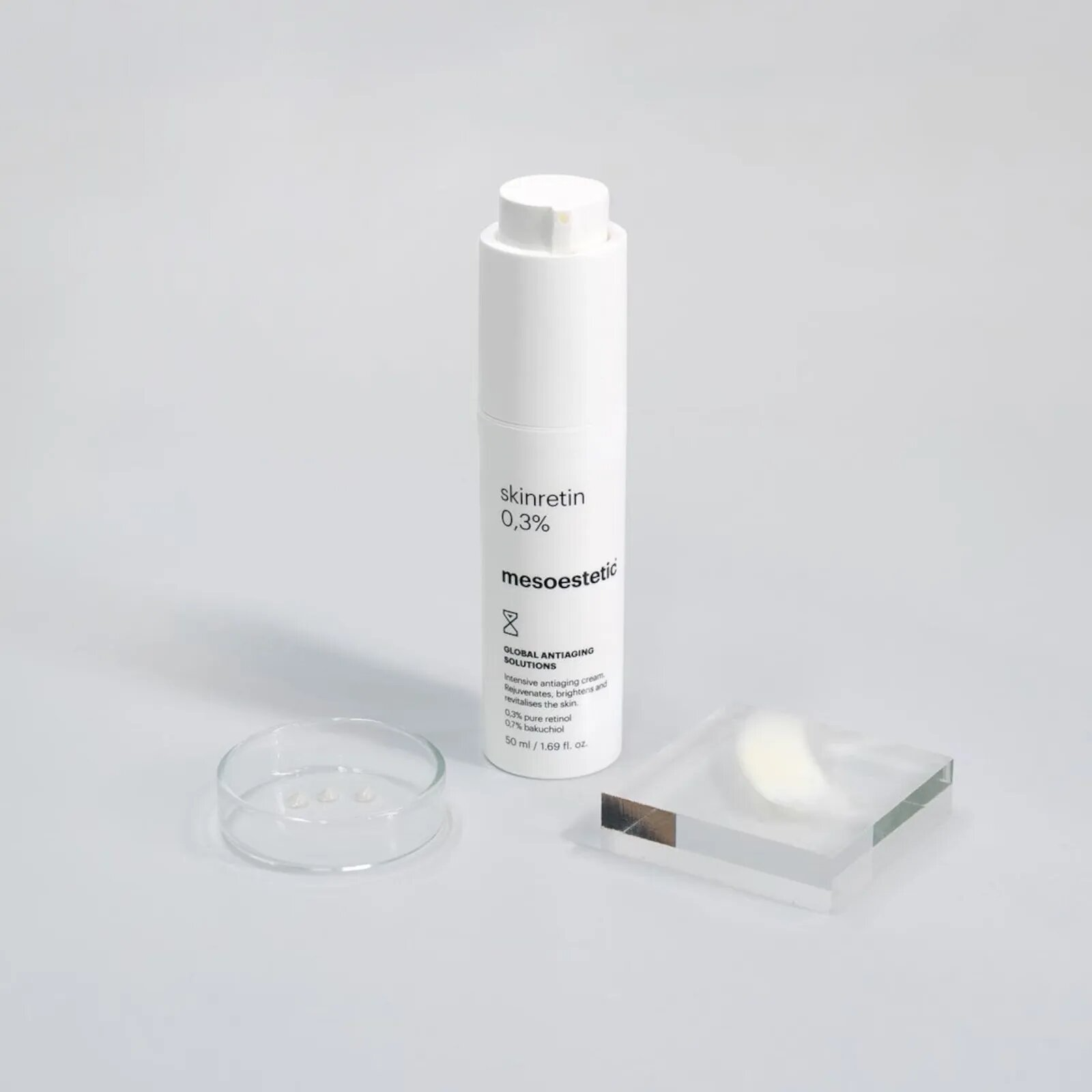Mesoestetic Skinretin 0.3% Kem Dưỡng Hỗ Trợ Tái Tạo, Chống Lão Hoá, Cải thiện Nếp Nhăn 50ml