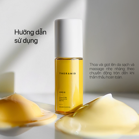 Theramid Lino-8 - Tinh Chất Chống Oxy Hóa, Làm Dịu & Cân Bằng Làn Da Nhạy Cảm 30ml
