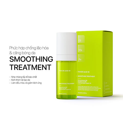 Theramid Smoothing Treatment - Tinh Chất Làm Mịn Da, Hỗ Trợ Căng Bóng & Cải Thiện Dấu Hiệu Lão Hóa 30ml
