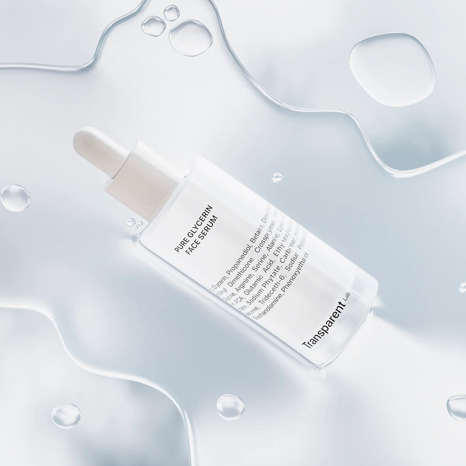 Transparent Pure Glycerin Face Serum – Serum Cấp Ẩm Sâu, Phục Hồi Da Khô Thiếu Nước 50ml