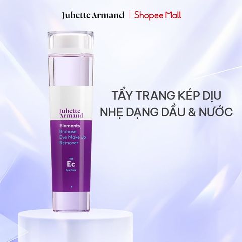 Juliette Armand Elements Biphase Eye Make-Up Remover - Nước Tẩy Trang Mắt 2 Lớp Dịu Nhẹ 210ml