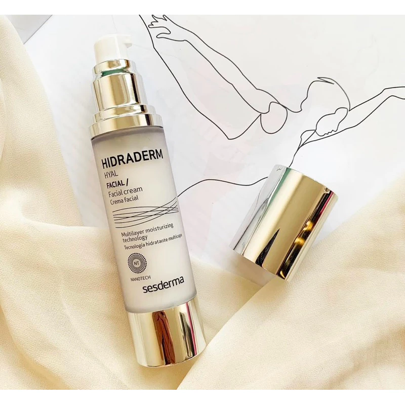Sesderma Hidraderm Hyal Facial Cream 50ml – Kem Dưỡng Ẩm Sâu, Phục Hồi Hàng Rào Da