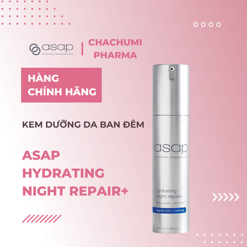 Kem Dưỡng Ẩm Asap Hydrating Night Repair - Ultimate Hydration - Soothing Gel
