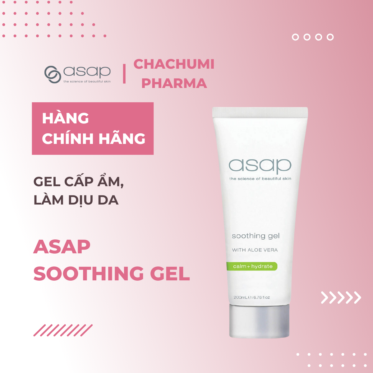 Kem Dưỡng Ẩm Asap Hydrating Night Repair - Ultimate Hydration - Soothing Gel