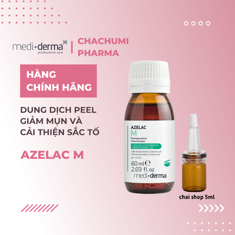 Mediderma Azelac M - Dung Dịch Peel Giảm Mụn Và Cải Thiện Sắc Tố 60ml
