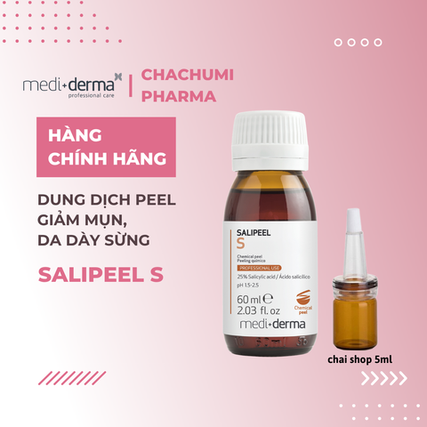 Mediderma Salipeel S Dung Dịch Peel Giảm Mụn, Da Dày Sừng