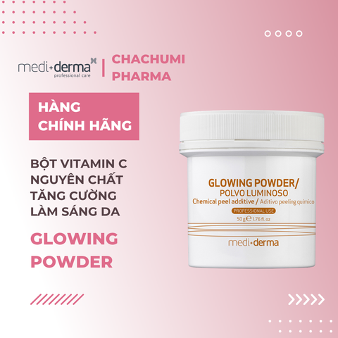 Mediderma Glowing Powder Bột Vitamin C Nguyên Chất Tăng Cường Làm Sáng, Căng Bóng Và Đều Màu Da