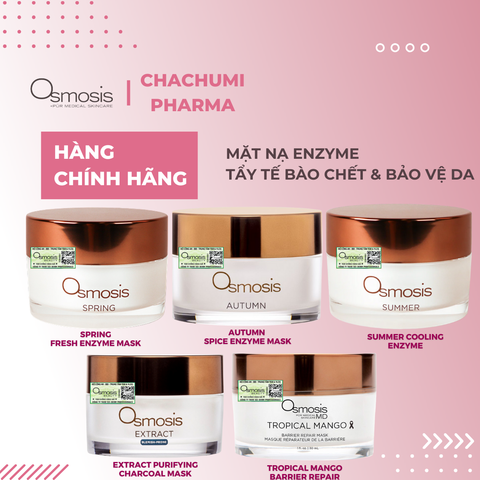 Osmosis Collection Mask -  Mặt Nạ Tẩy Tế Bào Chết Enzyme & Bảo Vệ Da 30ml