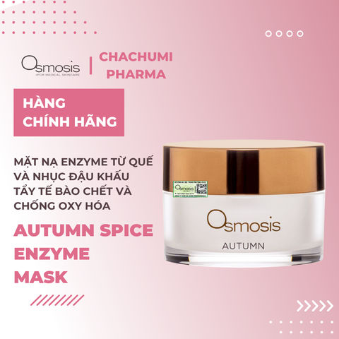 Osmosis Collection Mask -  Mặt Nạ Tẩy Tế Bào Chết Enzyme & Bảo Vệ Da 30ml