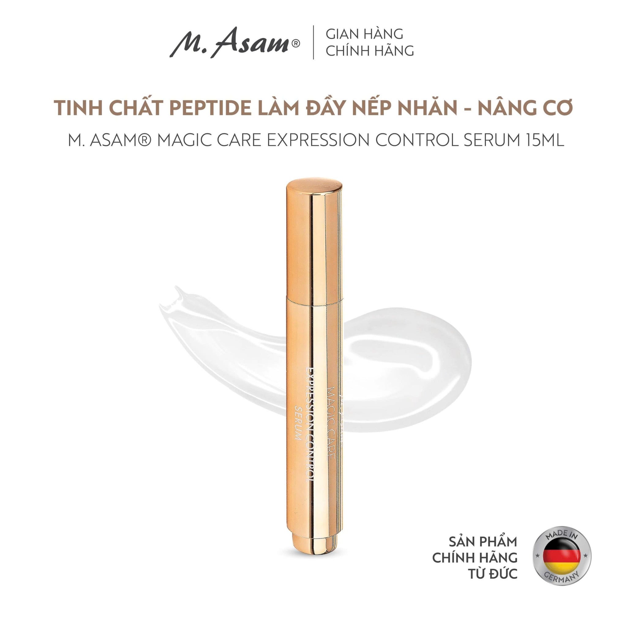 M. Asam Magic Care Expression Control Serum Peptide Cải Thiện Nếp Nhăn, Trẻ Hoá Da 15ml