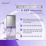  Xịt Serum Cấp Nước Dưỡng Ảm Sâu Bên Trong Da 9 PEP BAKUCHIOL SERUM MIS 60ml DR981 