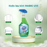  Nước lau kính Magic Live Siêu sạch chống bám bụi 500ml MGLK115 
