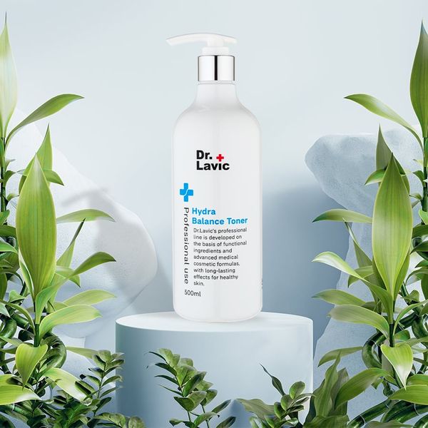  Nước hoa hồng cấp ẩm dưỡng sáng da Dr.Lavic Hydra Balance Toner 500ml DR804 