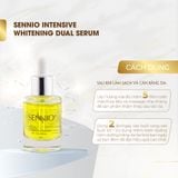  Huyết Thanh (Serum) Dưỡng Trắng Da SENNIO Mờ Nám Sạm Thâm Mụn, Sáng Đều Màu Da, Ngừa Melanin chống lão hoá SNO809 50ml 