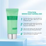  Tinh chất chống nắng, chống ánh sáng xanh, kiềm dầu 24h Sennio Bio Sun Essence 50ml kem chống nắng bảo vệ da ngừa thâm  SNO 825 