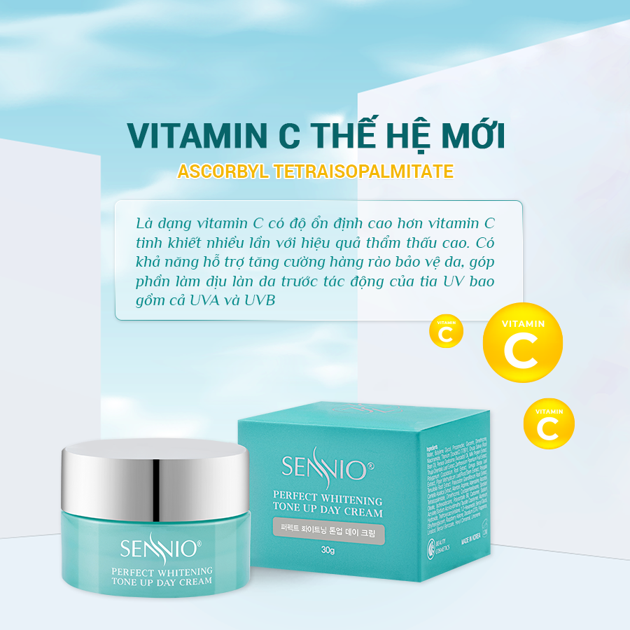  Kem đêm tái sinh, phục hồi da căng bóng, dưỡng trắng da mặt cấp ẩm giảm nhăn - Sennio Perfect Whitening Night Cream - SENNIO SNO 830 